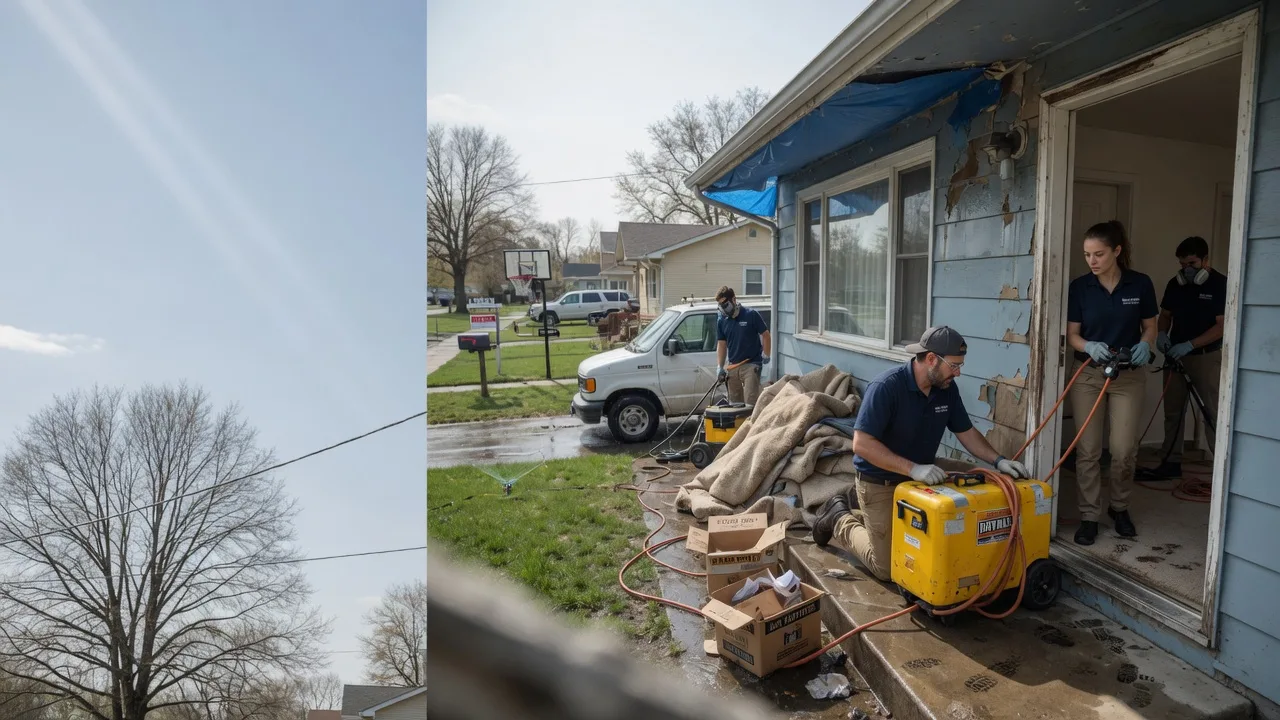 Basement Flood Cleanup in Exeland, WI near me